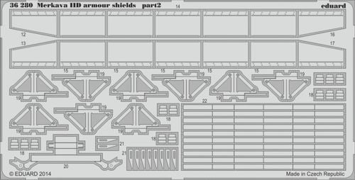 Eduard ED36280 1:35 Merkava Mk.IID armour shields