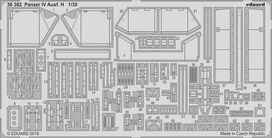 Eduard ED36382 1:35 Pz.Kpfw.IV Ausf.H