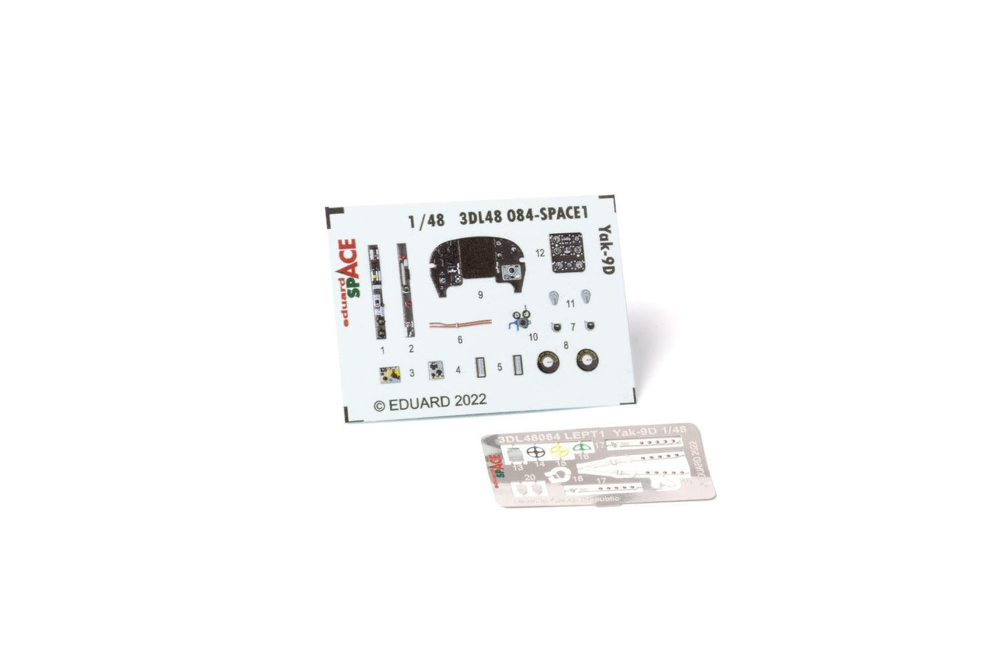 Eduard ED3DL48084 1:48 Yakovlev Yak-9D SPACE set