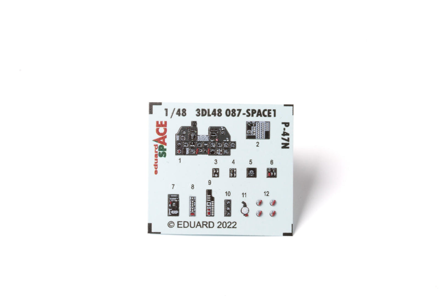 Eduard ED3DL48087 1:48 Republic P-47N Thunderbolt SPACE set