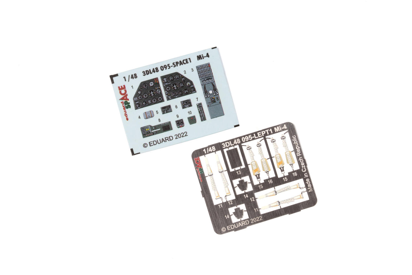 Eduard ED3DL48095 1:48 Mil Mi-4 SPACE set