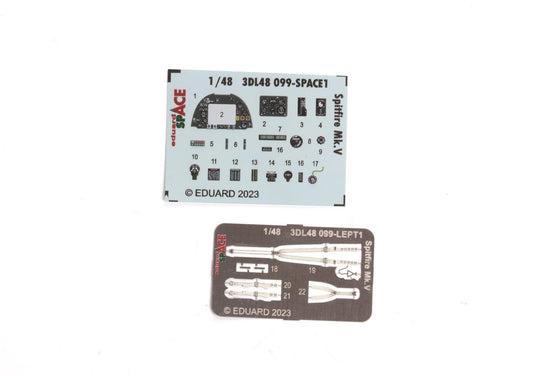 Eduard ED3DL48099 1:48 Supermarine Spitfire Mk.V SPACE set