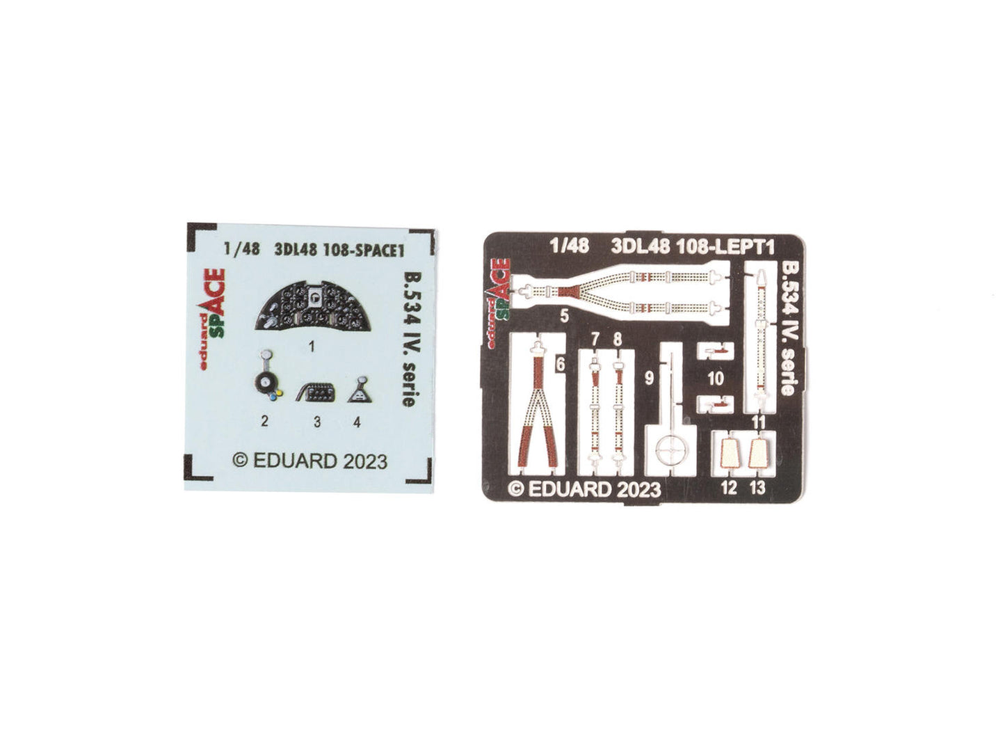 Eduard ED3DL48108 1:48 Avia B.534 IV