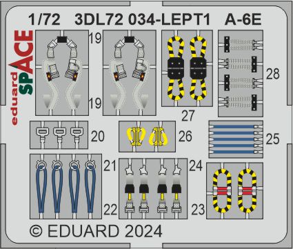 Eduard ED3DL72034 1:72 Grumman A-6E Intruder