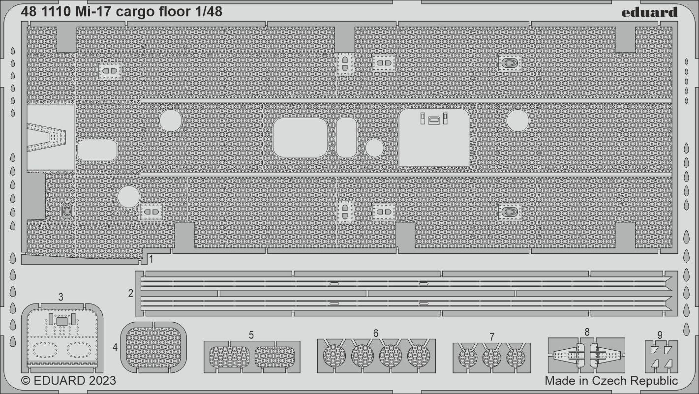 Eduard ED481110 1:48 Mil Mi-17 cargo floor