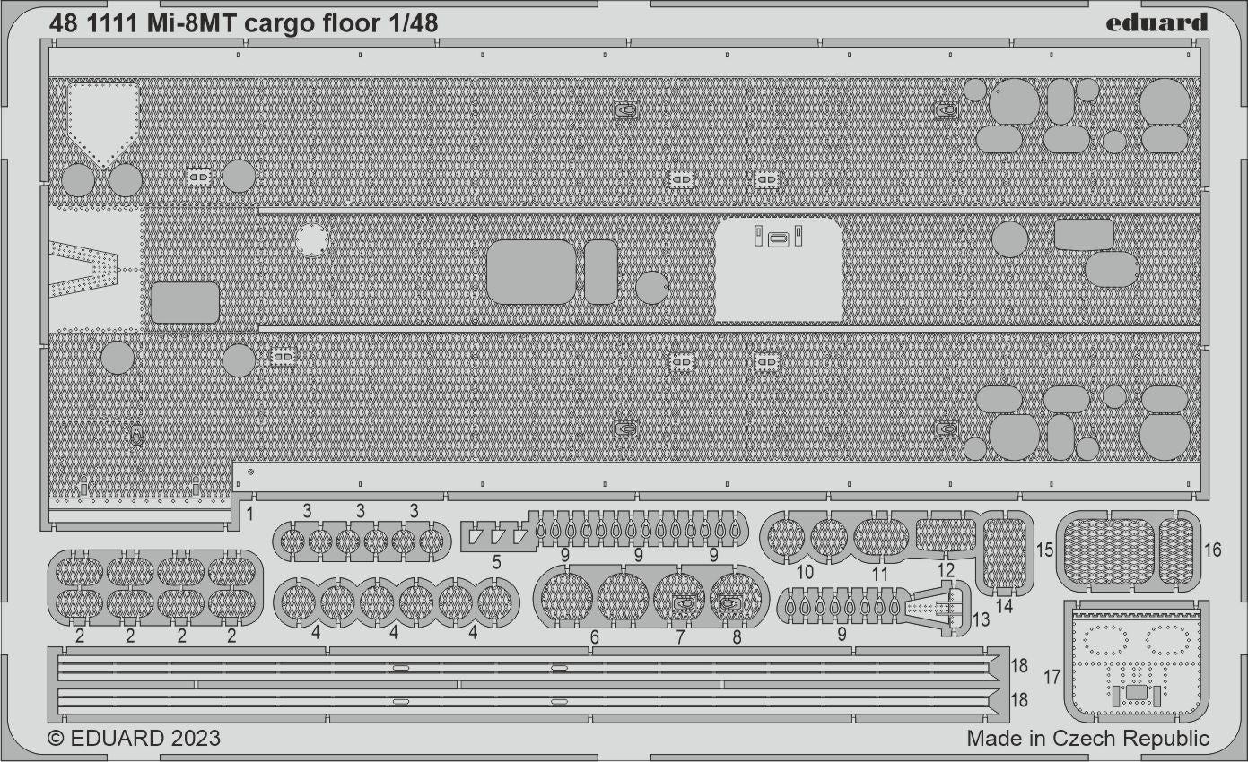 Eduard ED481111 1:48 Mil Mi-8MT cargo floor