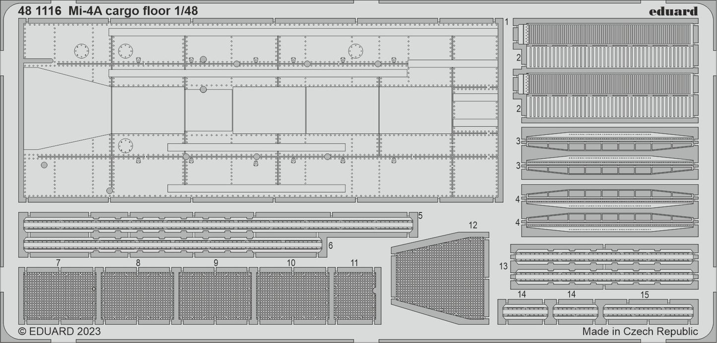 Eduard ED481116 1:48 Mil Mi-4A cargo floor