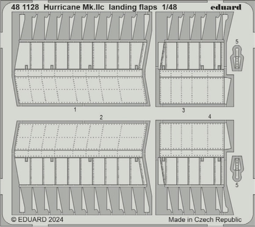 Eduard ED481128 1:48 Hawker Hurricane Mk.IIc landing flaps