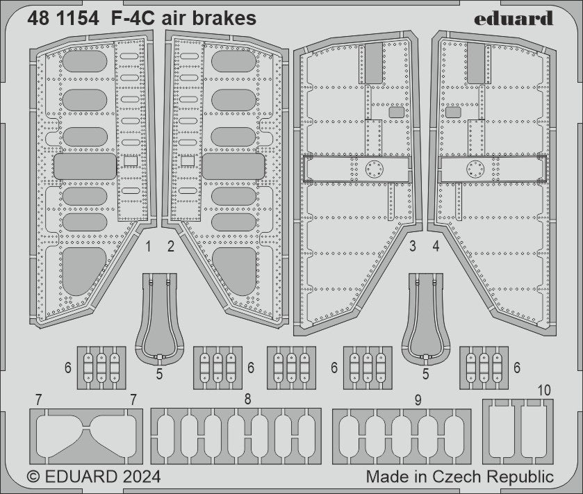 Eduard ED481154 McDonnell F-4C Phantom air brakes 1:48