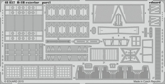 Eduard ED48857 1:48 Rockwell B-1B Lancer exterior