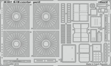 Eduard ED48857 1:48 Rockwell B-1B Lancer exterior