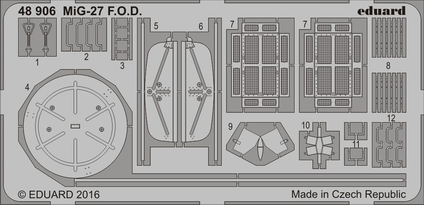 Eduard ED48906 1:48 Mikoyan MiG-27 F.O.D.