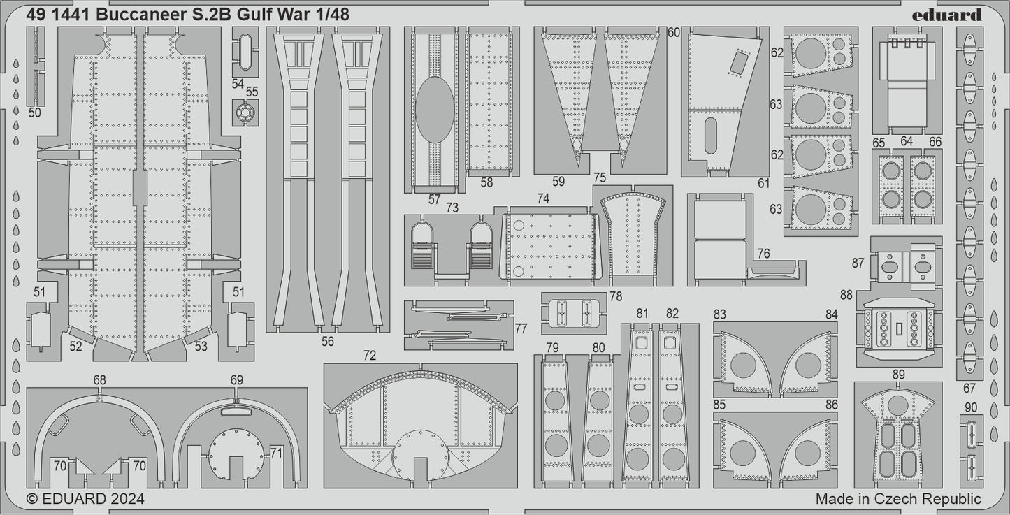 Eduard ED491441 Blackburn Buccaneer S.2B Gulf War 1:48