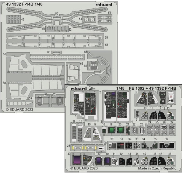 Eduard ED491392 1:48 Grumman F-14B Tomcat