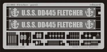 Eduard ED53003 1:350 USS Fletcher DD445 detail set