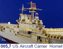 Eduard ED53005 1:350 USS Hornet CV-8 Aircraft Carrier