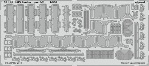 Eduard ED53120 1:350 SMS Emden part 2