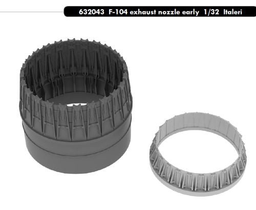 Eduard Brassin ED632043 1:32 Lockheed F-104C Starfighter exhaust nozzle early