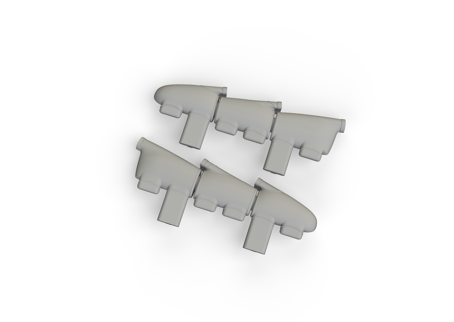 Eduard Brassin ED632196 1:32 Supermarine Spitfire Mk.Ia exhaust stacks