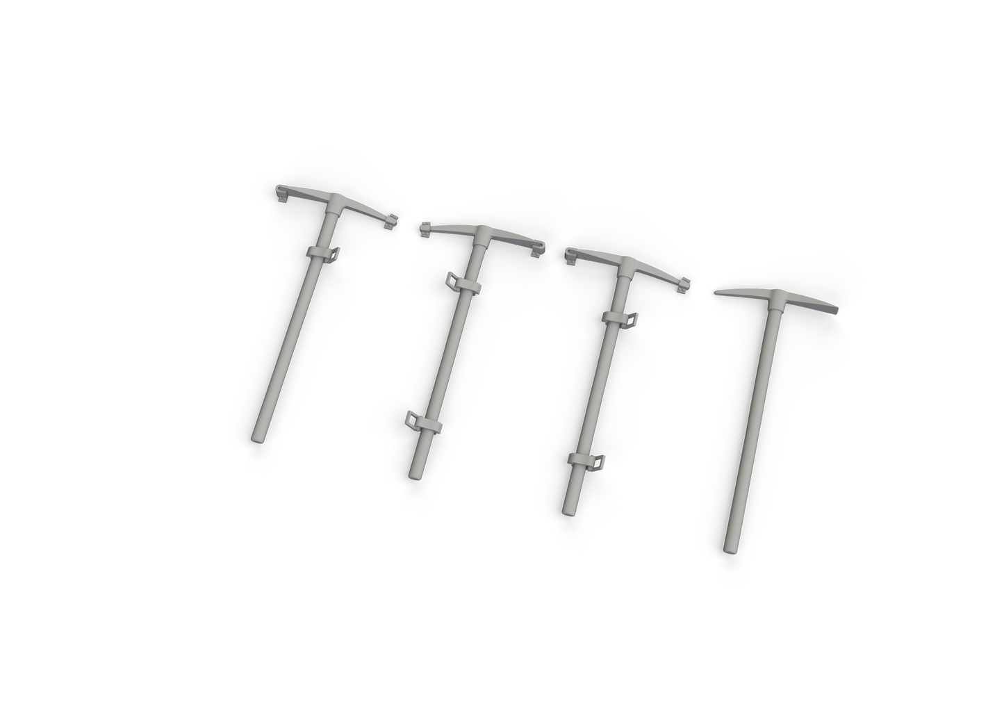 Eduard Brassin ED635032 1:35 WWII German pick axes
