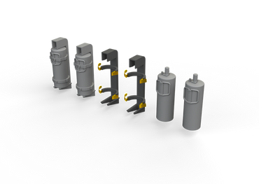 Eduard Brassin ED635034 1:35 WWII German fire extinguishers