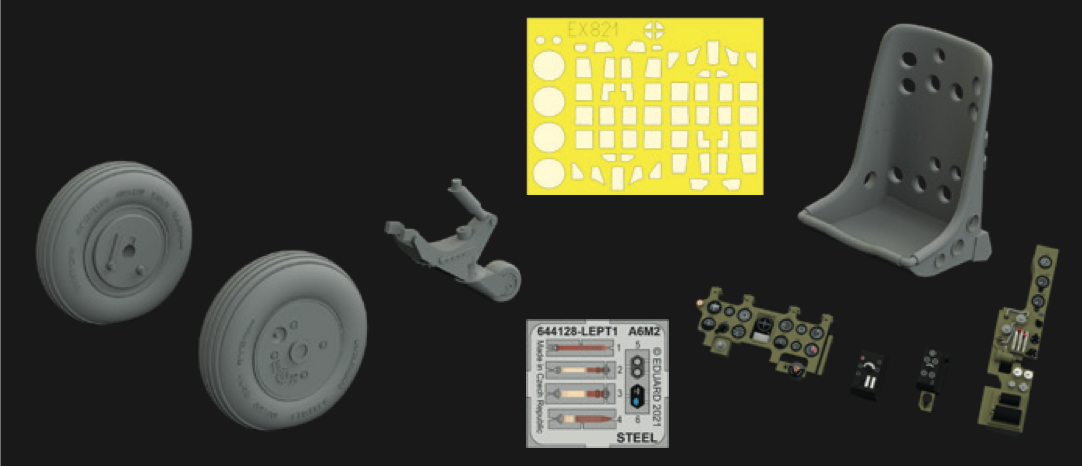 Eduard Brassin ED644134 1:48 Mitsubishi A6M2 Zero LooK plus