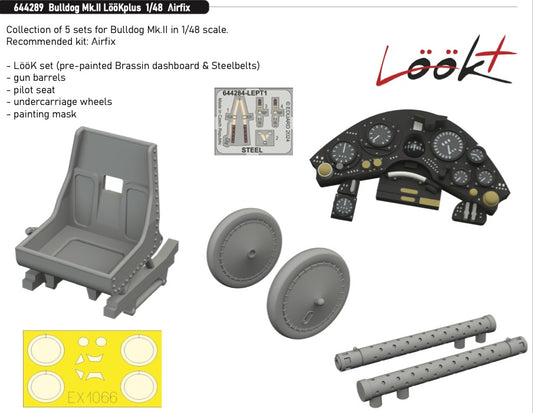 Eduard Brassin ED644289 Bristol Bulldog Mk.II LooKplus series 1:48