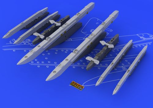 Eduard Brassin ED648054 1:48 Sukhoi Su-25K wing pylons