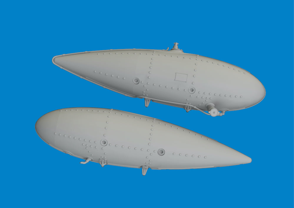 Eduard Brassin ED6481085 Curtiss P-40E Warhawk 52gal drop tank 3D-Printed 1:48
