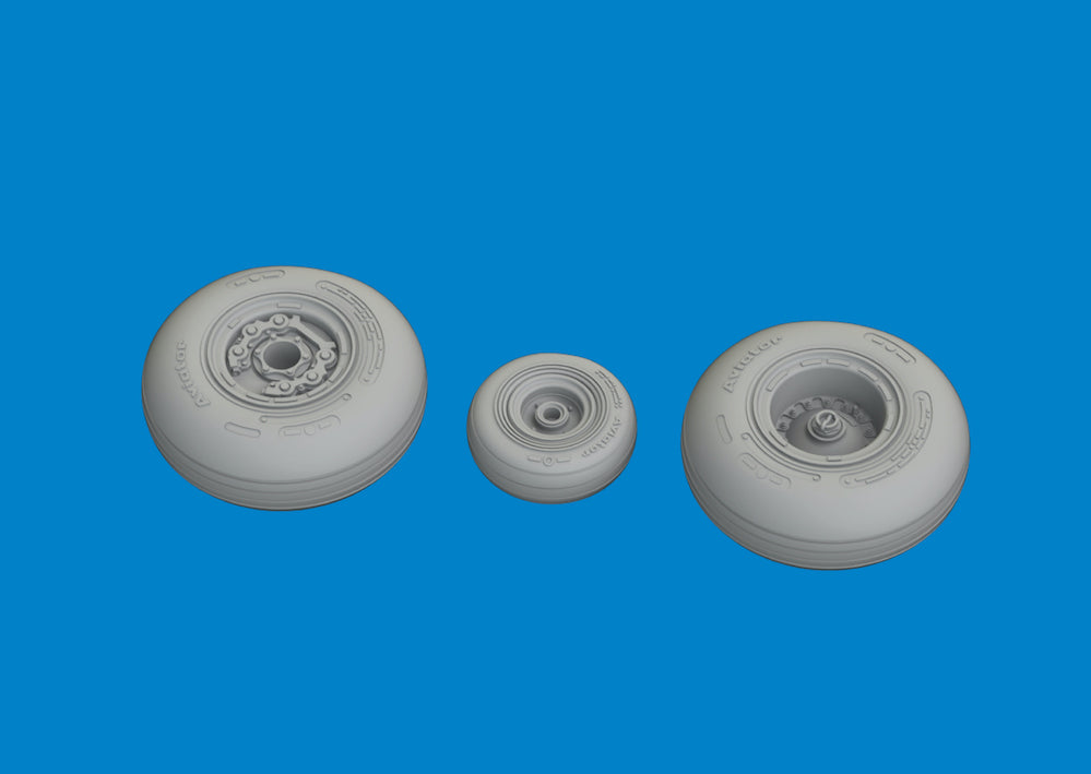 Eduard Brassin ED6481109 Sikorsky UH-60A wheels 1:48