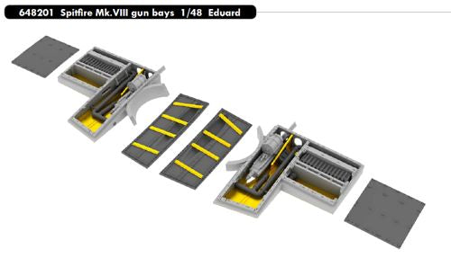 Eduard Brassin ED648201 1:48 Supermarine Spitfire Mk.VIII gun bays