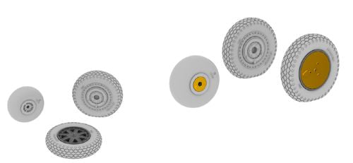 Eduard Brassin ED648202 P-39 Airacobra Early Weighted Wheels 1:48