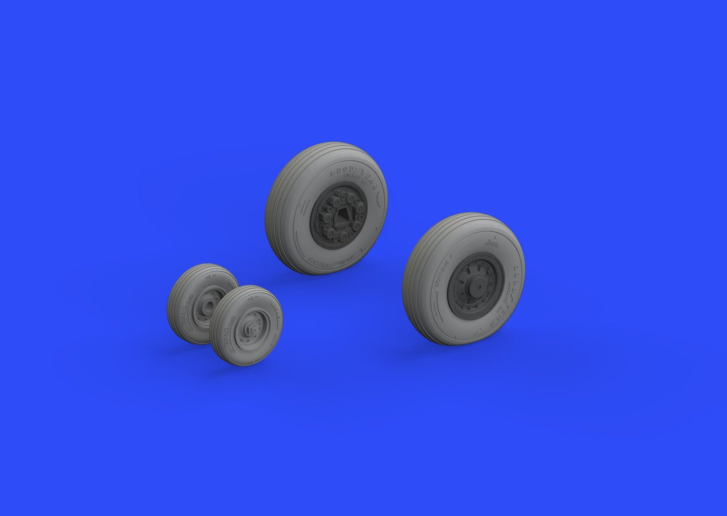 Eduard Brassin ED648304 F-14A Tomcat Early Weighted Wheels 1:48