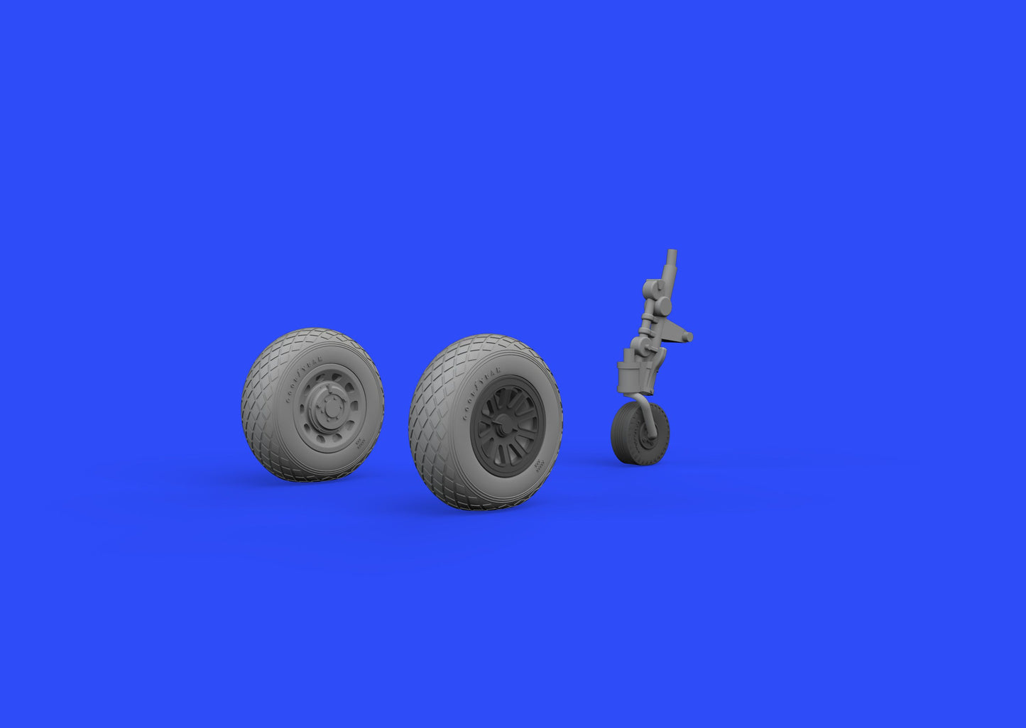 Eduard Brassin ED648335 P-51D Mustang Weighted Wheels 1:48