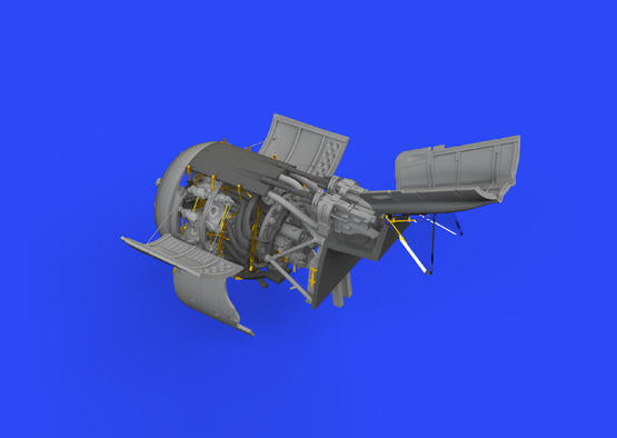 Eduard Brassin ED648464 1:48 Focke-Wulf Fw-190A-8 engine & fuselage guns