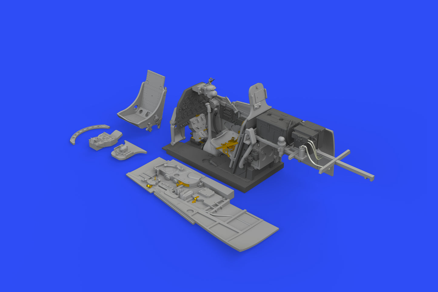 Eduard Brassin ED648489 1:48 North-American P-51D-5 Mustang cockpit