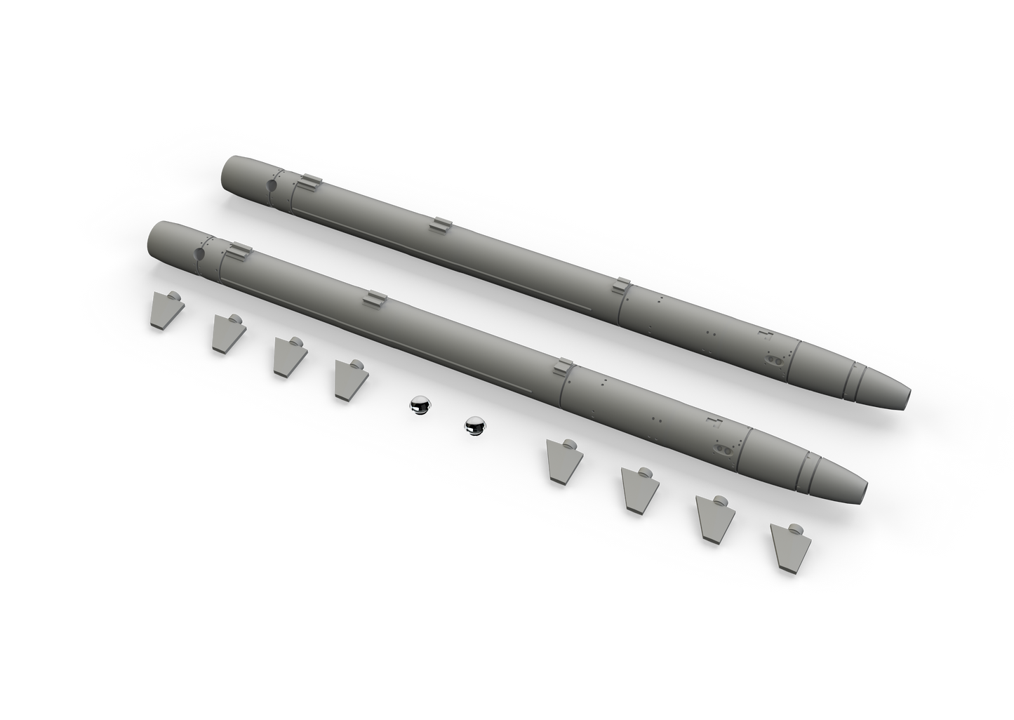 Eduard Brassin ED648506 1:48 AIM-132 ASRAAM