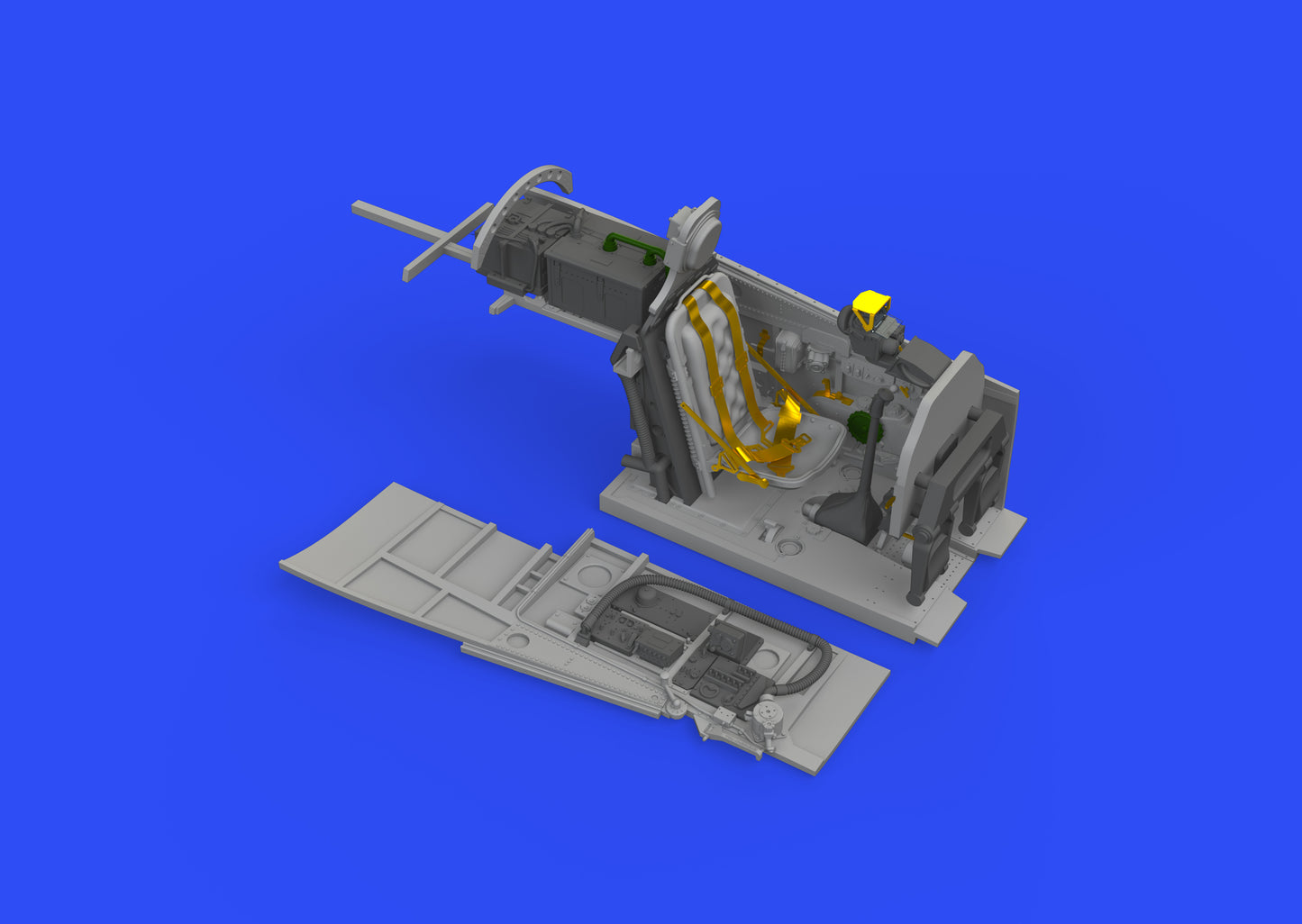 Eduard Brassin ED648522 1:48 North-American P-51D Mustang cockpit