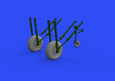 Eduard Brassin ED648542 1:48 Heinkel He-111H-6 early wheels with Wtd tyre effect