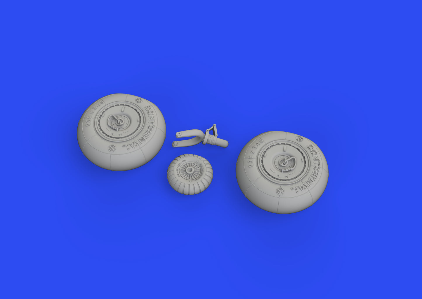 Eduard Brassin ED648603 1:48 Messerschmitt Bf-110G-4 wheels with Wtd tyre effect