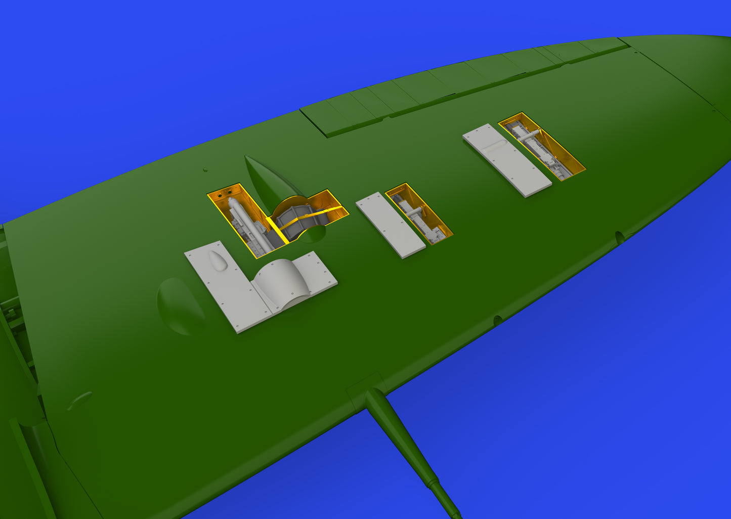 Eduard Brassin ED648611 1:48 Supermarine Spitfire Mk.IIb gun bays