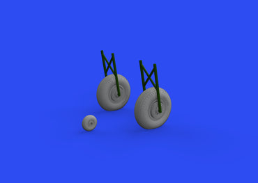 Eduard Brassin ED648617 1:48 Ilyushin Il-2 Stormovik wheels with Wtd tyre effect