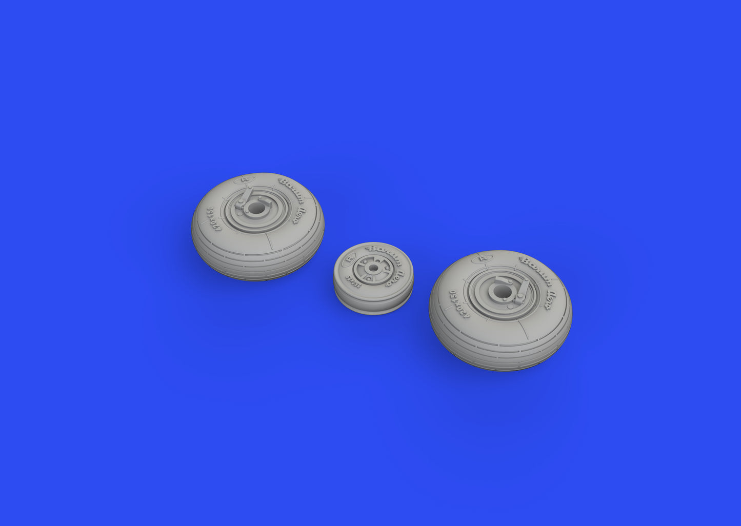 Eduard Brassin ED648679 1:48 Zlin Z-126/Z-226 Trener wheels with Wtd tyre effect