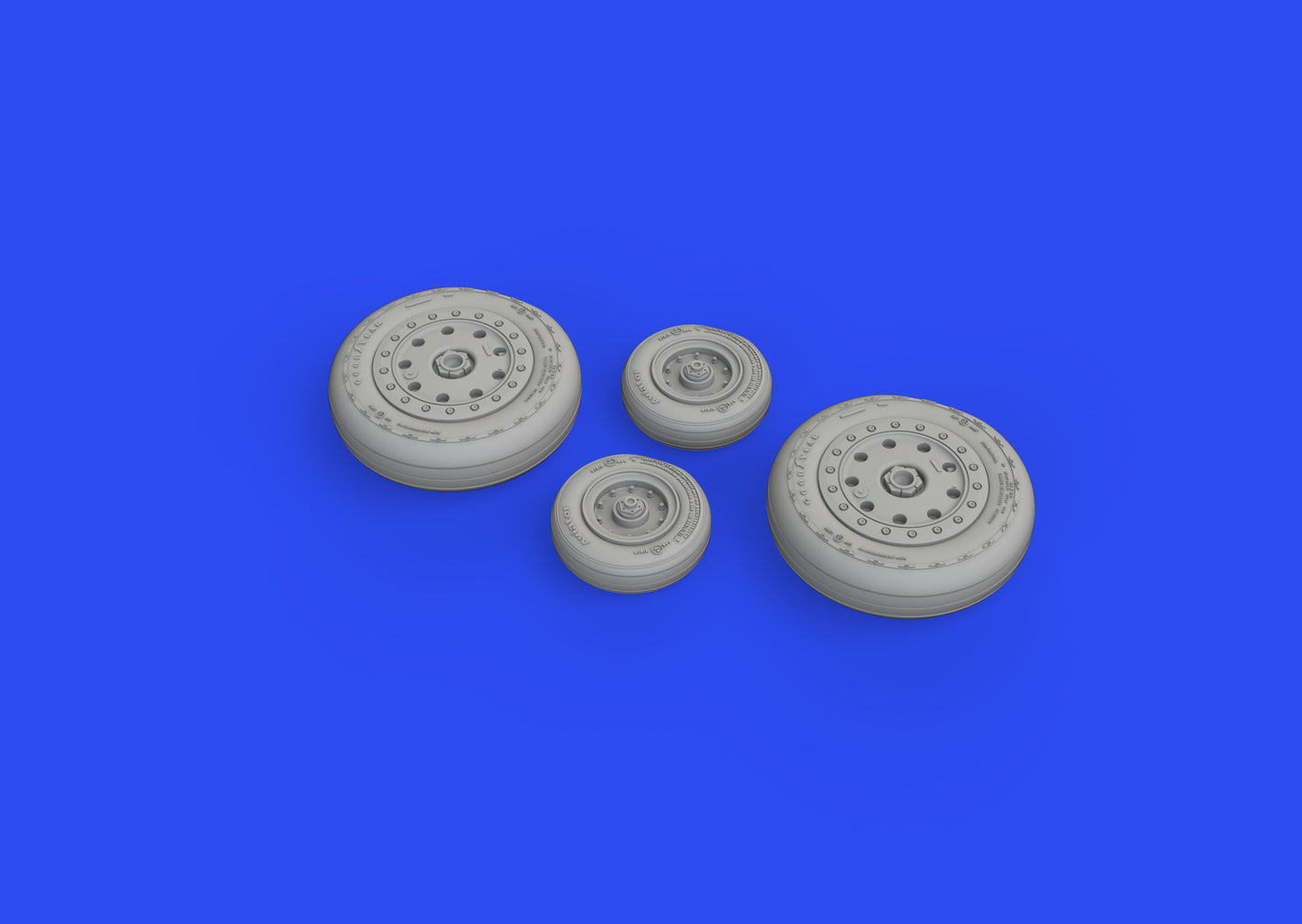 Eduard Brassin ED648682 1:48 McDonnell F-4B Phantom wheels with Wtd tyre effect