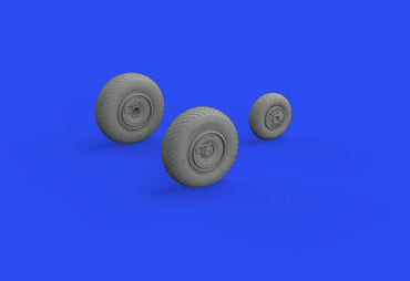 Eduard Brassin ED648687 1:48 Arado Ar-234B wheels with weighted tyre effect