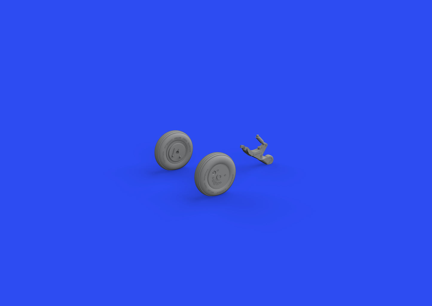 Eduard Brassin ED648693 1:48 Mitsubishi A6M2 Zero wheels with Wtd tyre effect