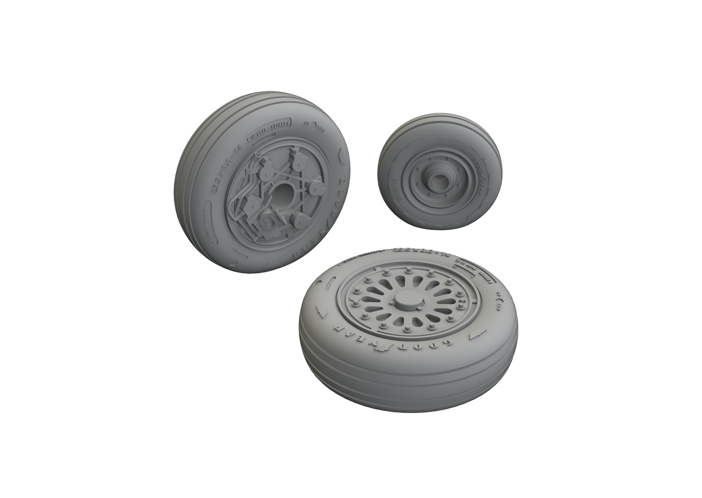 Eduard Brassin ED648832 1:48 Lockheed-Martin F-16C wheels early