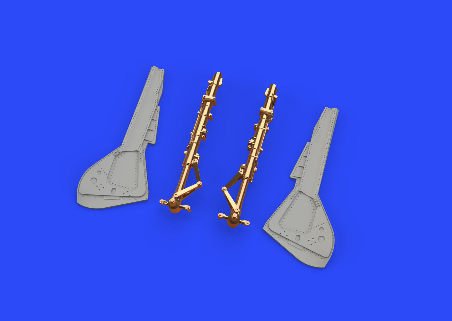 Eduard Brassin ED648942 1:48 Focke-Wulf Fw-190A-7 undercarriage legs BRONZE
