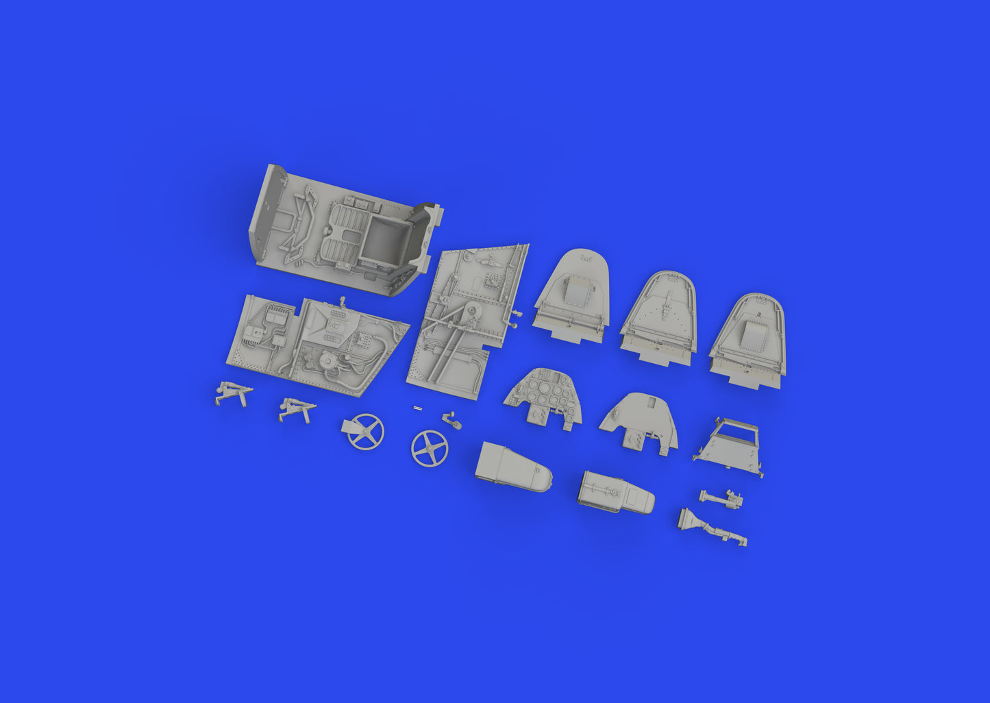 Eduard Brassin ED648953 1:48 Messerschmitt Bf-109G-6/AS cockpit