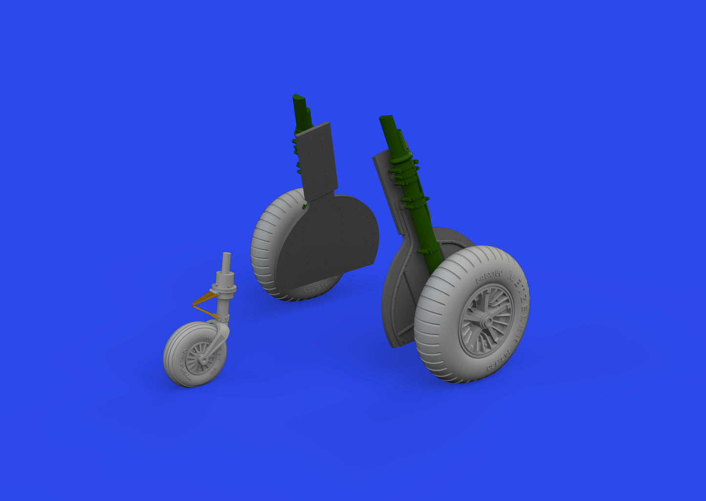 Eduard Brassin ED648998 Messerschmitt Bf-108 wheels spoked 1:48